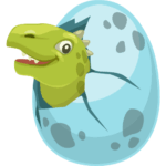 dinosaur egg hunt
